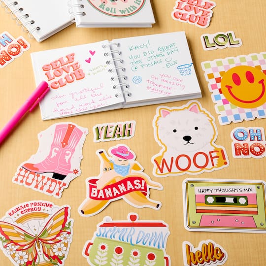 Vinyl Diecut Sayings & Phrases Sticker Set by Recollections™